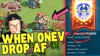 MENIT-MENIT AF OneV HANCUR DIRALLY 1093 | OneV vs EVERYBODY | Rise Of Kingdoms ROK Indonesia