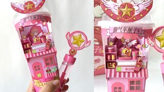 Cốc trà sữa DIY DIY Cardcaptor Sakura's Magic Cup Hut Hướng dẫn làm cửa hàng trà sữa trong cốc