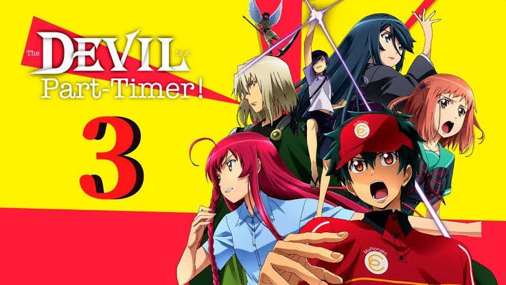 the devil is a part timer season 3 trailer - BiliBili