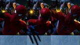 Spider-Man vs The Sinister Six (With the Multiverse Spider-Suits from Films)