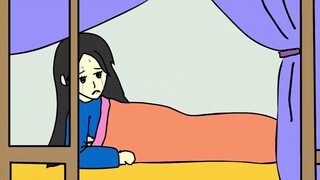 Animasi yang mengerikan: Melahirkan seorang anak laki-laki