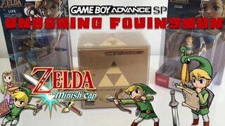 UNBOXING RETRO GEEK 2 [ ASMR ] /  CONSOLE ZELDA GBA SP MINISH CAP ( Gameboy advance sp)