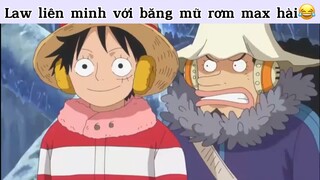 băng mũ rơm troll Law max hài😆😆 || #anime #onepiece