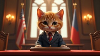 Cute Political Paws: Charming Prime Minister Kitten Chronicles 🐱🏛️