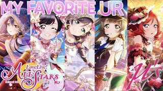My Favorite UR Outfits in SIFAS for μ's
