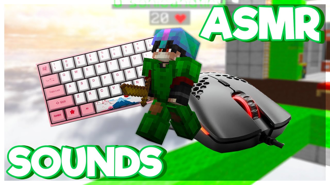 keyboard asmr minecraft