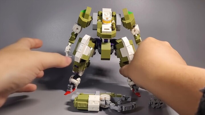 [MOC Building Blocks] Humanoid Weapons, the third installment of the "Iron Guard" series