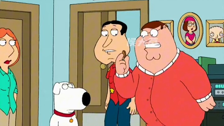 Family Guy : Pete mengenakan sweter dan menjadi Raja Guntur