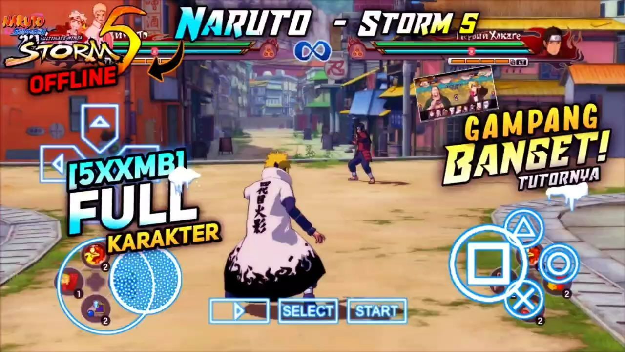 Download naruto shippuden ultimate ninja storm 5 ppsspp iso ukuran kecil