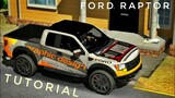 FORD RAPTOR OPEN HOOD AND LIVERY TUTORIAL | Car Parking Multiplayer | New Update | zeti