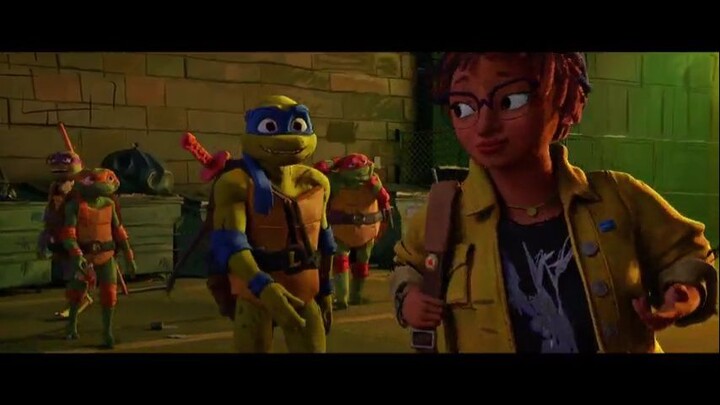 watch for free: Teenage Mutant Ninja Turtles:Mutant Mayhem. Link in description