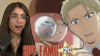 SPY x FAMILY Ep 20 REACTION | SPYxFAMILY Part 2