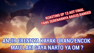 RAHIM KURANG ANGET!!! ADEGAN YANG DITUNGGU MALAH JADI KOCAK! - BAHAS ATTACK ON TITAN FINAL EP 12