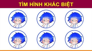 THỬ  TÀI TINH MẮT - TÌM HÌNH KHÁC BIỆT các thành viên Hero Team, Doremon, Nobita.