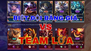 LIÊN QUÂN : Biệt Đội Băng Giá Đụng Độ Team Lửa - Trận Đấu Kinh Thiên Động Địa