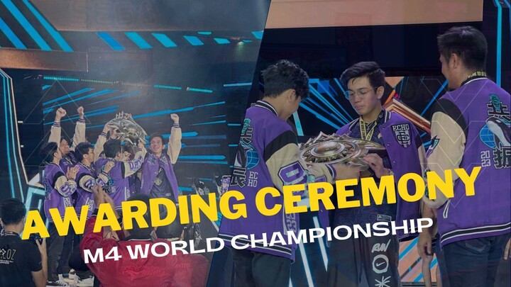 Echo Philippines Awarding Ceremony | M4 World Championship