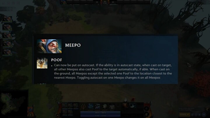Meepo Poof Autocasting is better than Tabbing ?