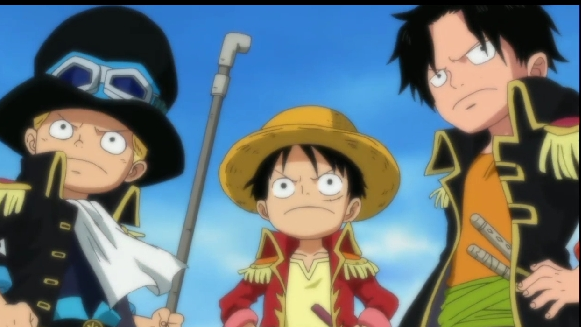 [Fire fist] Ace Death luffy and sabo's pain