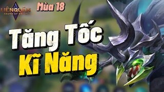 Kriknak Mùa 18 Được Tăng Tốc Độ Kĩ Năng Cực Bá Liên Quân Mobile | Top Kriknak