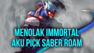 SABER ROAM MENOLAK PUNAH