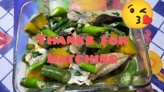 Ginataang gulay na may daing#Panlasang pinoy#my own recipe/masustansya pa#Yummy