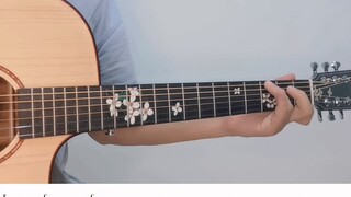 Pengajaran fingerstyle yang mendetail tentang "Fireworks" | Sangat sederhana, yakin Anda tidak ingin