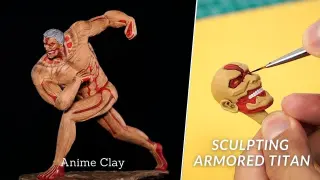 Sculpting Armored Titan | Attack On Titan | Shingeki No Kyojin | 鎧の巨人