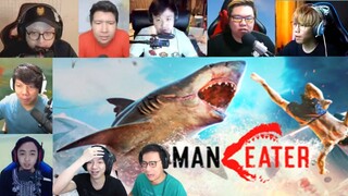 Reaksi Gamer Menjadi Ikan Hiu Pertama Kalinya, MENJADI HIU GANAS!!! | MAN EATER INDONESIA