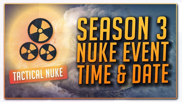 COD Warzone Season 3 NUKE EVENT DATE & TIME! - When Is The Nuke Dropping In Verdansk? ☢️