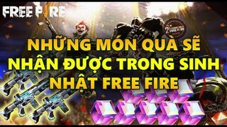 Free Fire | Những Món Quà Sẽ Nhận Được Trong Sinh Nhật 2 Tuổi Của Free Fire