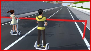 Mini Segways Race || SAKURA School Simulator