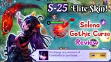 SELENA GOTHIC CURSE SKIN IS SO ATTRACTIVE!❤️😳New Limited Elite Skin Montage!😍