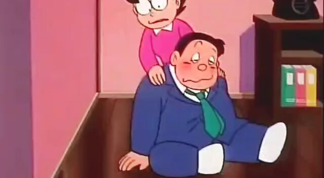 [Doraemon] Adults often collapse at that moment...