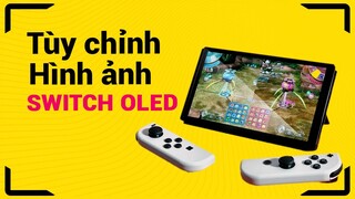 Hướng Dẫn Tùy Chỉnh Độ Sáng & Màu Sắc Hiển Thị Trên Nintendo Switch OLED #shorts