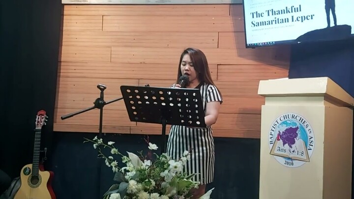 Sometimes We Wait For The Lord.. 😇| Singing at SGBCA Church