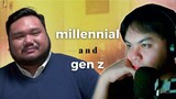 Streamer Reacts to A Millennial and A Gen Z Meet | Rec•Create