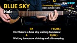 Blue Sky - Hale (2005) Easy Guitar Chords Tutorial with Lyrics Part 1 SHORTS REELS