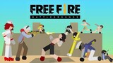 Free Fire Stickman animation #1 | Stick nodes Indonesia