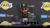 Carmelo Anthony says there're no words to describe LeBron's greatness! | Lakers def Warriors 124-116