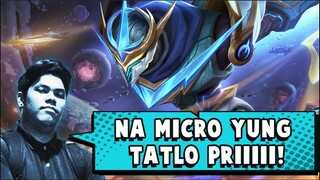 NA MICRO YUNG TATLO PRIIII | MLBB