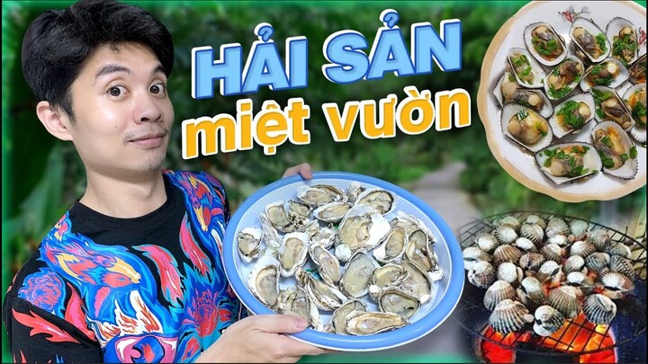 BÉ HỔ CÙNG BỐ MẸ VỀ QUÊ ĂN SẠCH HẢI SẢN NGON NHỨC NÁCH | LẦN ĐẦU LÀM BỐ