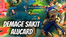 DEMAGE SAKITT ALUCARD 🤯 [ mobile legend bang bang ]