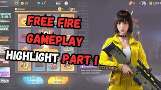 FREEFIRE GAMEPLAY PART 1