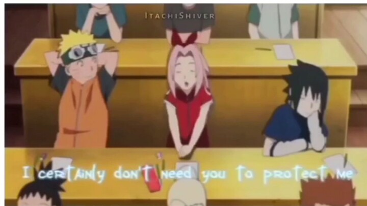 Naruto protekt Sakura
