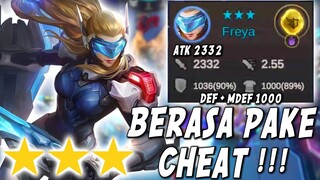 FREYA TERKUAT DI BUMI ! QUEEN OF THE KING ! ATK 2300 DEF 1000 MDEF 1000 ! KENA APAPUN GELI DOANG !