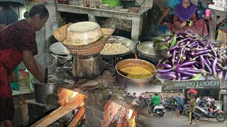 ASLI PALING RAMAI !!! JUALAN SEJAK DARI JAMAN PENJAJAHAN BELANDA || LODEH TERONG MBAH RUM