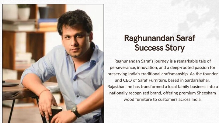 Raghunandan Saraf Success Story