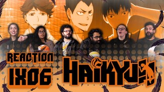 Haikyuu - 1x6 An Amusing Team - Group Reaction