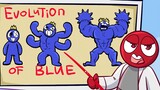 EVOLUTION of BLUE // Poppy Playtime Chapter 2 Animation