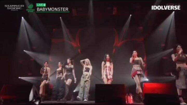 babymonster 'sheesh' remix full performance in summer sonic 2024